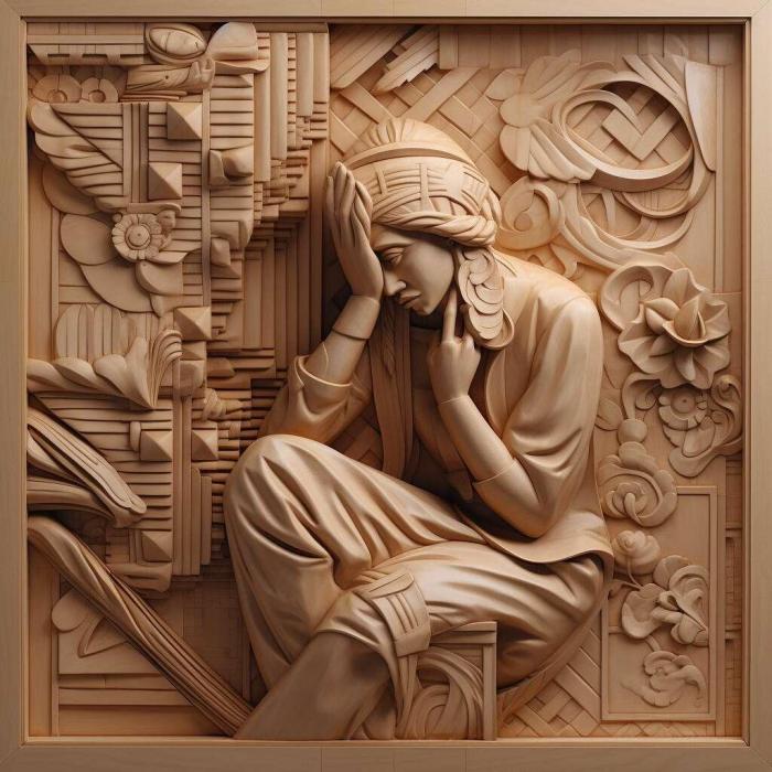 نموذج ثلاثي الأبعاد لآلة CNC 3D Art 